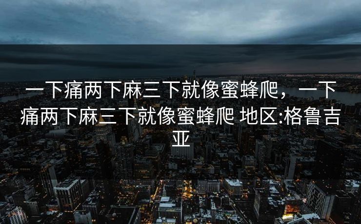 一下痛两下麻三下就像蜜蜂爬，一下痛两下麻三下就像蜜蜂爬 地区:格鲁吉亚